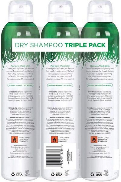 Not Your Mothers Not Your Mother's Not Your Mothers Shampoo Dry Clean Freak Refresh 7 Ounce (330ml) (3 Pack)