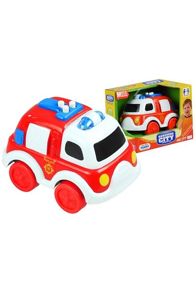 Mini fire truck with sounds and lights