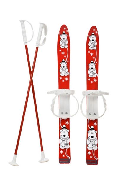 AMMARMATAR Marmat children's plastic skis, 70 cm, red - 6081
