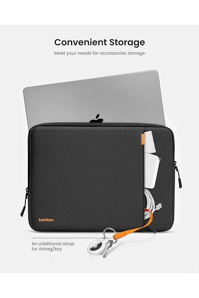 Tomtoc Defender-A13 Laptop Sleeve for 16-inch MacBook Pro M4/M3/M2/M1 Water-Resistant Laptop Sleeve Bag