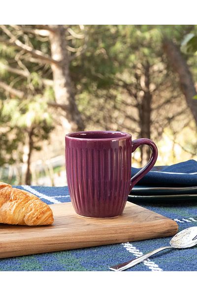 M.C Coco Marguerite Mug 300 ml - Plum