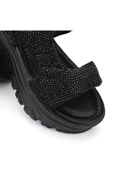 Tmall Women's Casual Slippers, Made Of Eco-leather, Sp111, Black