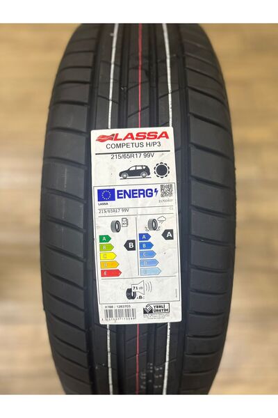 Lassa 215/65r17 99v Lastık Suv (ELT) Competus H/p3 (B-A-71) Yaz (2024 ÜRETİM)