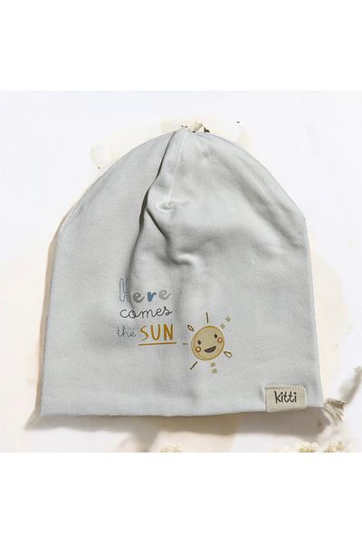 BATU GİYİM Baby Girl and Child Combed Cotton Beret