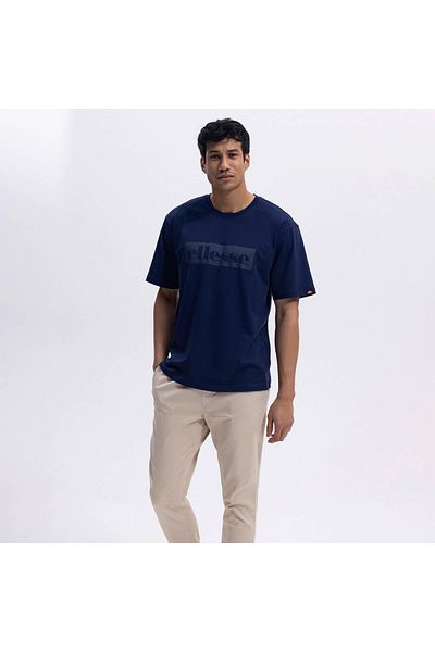 Ellesse Ανδρικό μπλουζάκι Crew Neck Navy Blue Em390