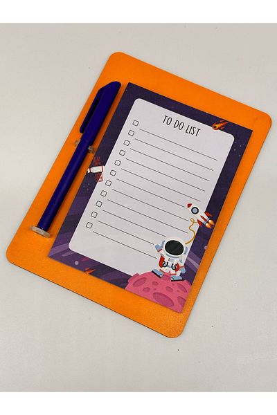 Bymiel Magnetic Note Holder Set Organizer (Magnetic with Pen)