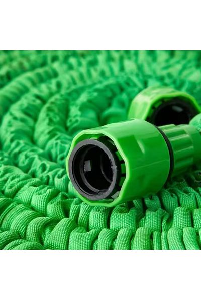 Herum Furtun de grădină din polimer, anti-îndoire, verde/negru, 30 m