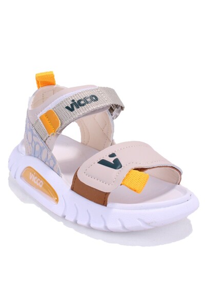 Vicco Dekan 332P25Y203 Beige Orthopedic Daily Boy's Sports Sandals