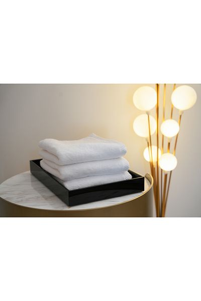 Gentelle 5 Star Hotel Collection Hand Towel - 40x70cm - 100% premium cotton - 625 GSM - 3pcs set