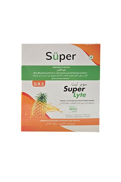 Super Lyte ORS Pineapple Flavor 21.8g (10 sachets)