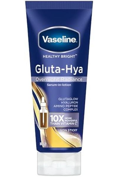 Vaseline Gluta-Hya Overnight Radiance, Serum-In-Lotion, Boosted With Amino Peptide, 200ml
