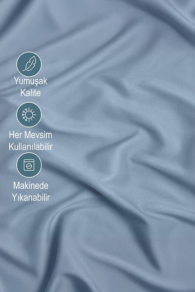 TeksNil Home 100% Microfiber Economical Combed Cotton Fitted Sheet Full Edge