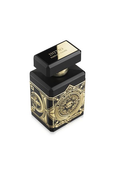 Initio Oud for Greatness Unisex EDP, Sacred Geometry Inspired Fragrance with Agarwood & Spices, 90mL