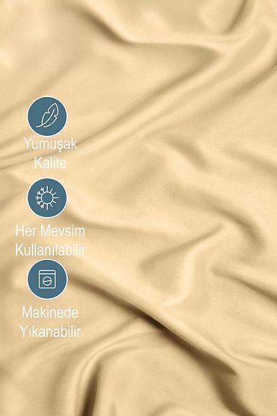 TeksNil Home 100% Microfiber Economical Combed Cotton Fitted Sheet Full Edge