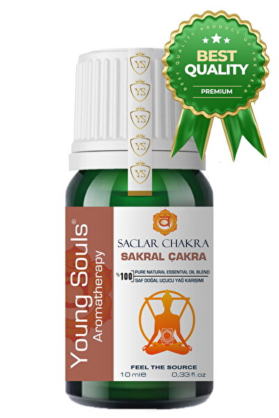 YOUNG SOULS Aromatherapy Sacral Chakra Essential Oil Sakral Çakra Uçucu Yağ K...