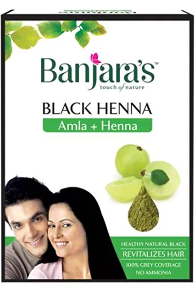 Banjara's بانجاراس أملا + حناء - علاج فروة الرأس للشعر - تغطية 100% للشعر الر...