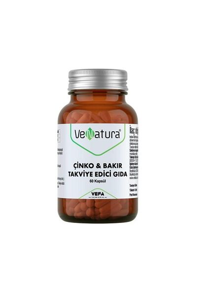 VeNatura Zinc & Copper 60 Capsules