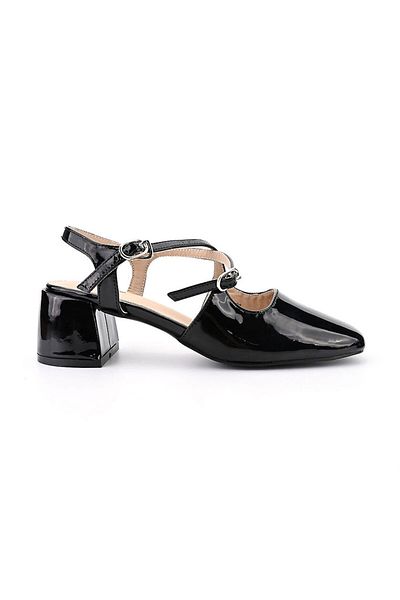 Tmall Women's Casual Shoes, With Thick Heels, Made Of Eco-leather, P1288, Black