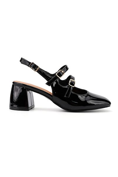 Tmall Women's Casual Shoes, With Thick Heel, Made Of Eco-leather, P1290, Black