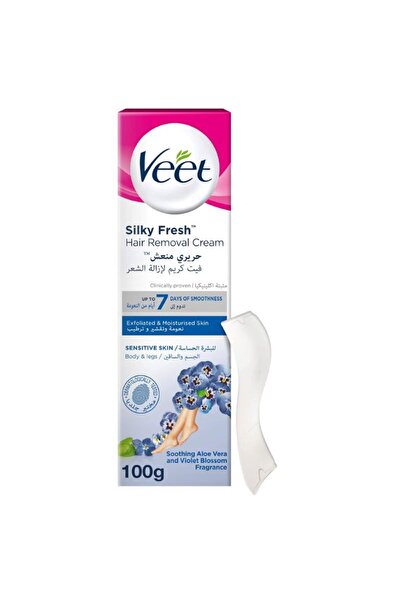 Veet Hair Removal Cream 100 Gm Sensitive Skin --- فيت كريم ازالة الشعر 100 جم...