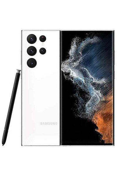 Samsung Galaxy S22 Ultra Dual SIM Phantom White 12GB RAM 256GB 5G - International Version