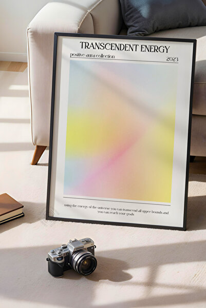 Basquiart Poster cu ramă neagră din seria Aura, numărul picturii: 51