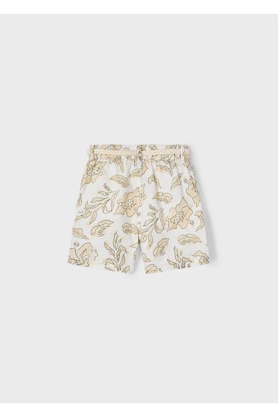 MAYORAL Boy's Cotton Patterned Bermuda Shorts