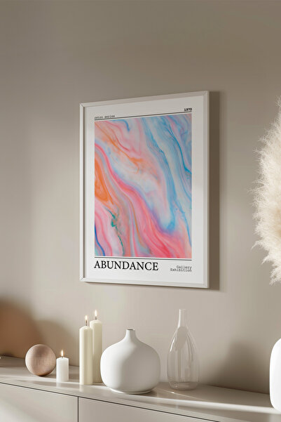 Basquiart Poster cu ramă albă din seria Aura, Nr. tablou: 59