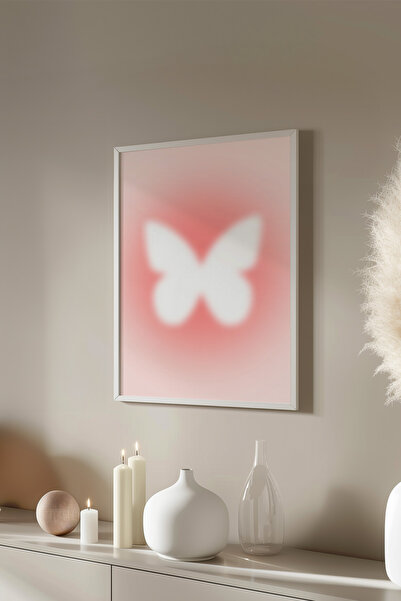 Basquiart Poster cu ramă albă din seria Aura, numărul tabloului: 99