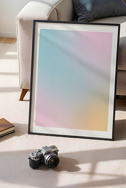 Basquiart Poster cu ramă neagră din seria Aura, numărul tabloului: 22