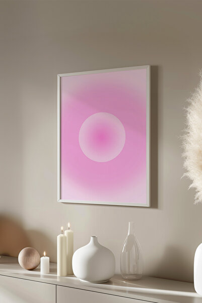 Basquiart Αφίσα της σειράς Aura με λευκό πλαίσιο, Αριθμός πίνακα: 98