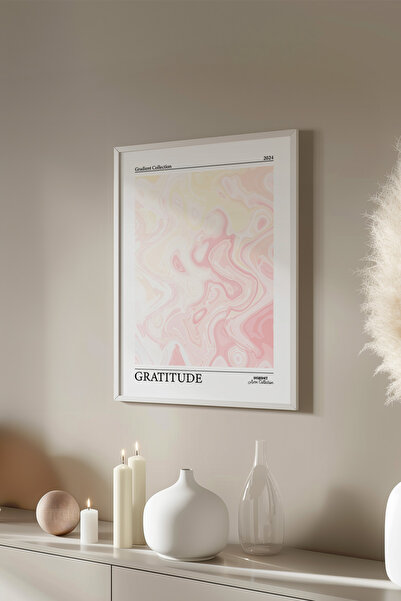 Basquiart Poster cu ramă albă din seria Aura, numărul tabloului: 38