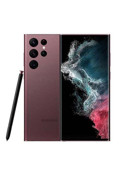 Samsung Galaxy S22 Ultra Dual SIM Burgundy 12GB RAM 256GB 5G - International Version