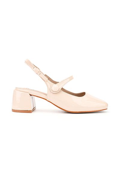 Tmall Women's Casual Shoes, With Thick Heel, Made Of Eco-leather, P1286, Beige
