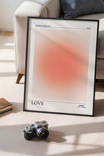 Basquiart Poster cu ramă neagră din seria Aura, numărul tabloului: 45