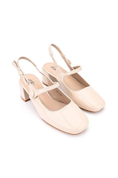 Tmall Women's Casual Shoes, With Thick Heel, Made Of Eco-leather, P1286, Beige