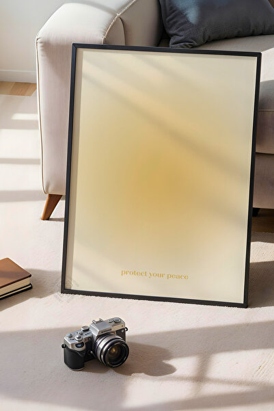 Basquiart Poster cu ramă neagră din seria Aura, numărul tabloului: 178