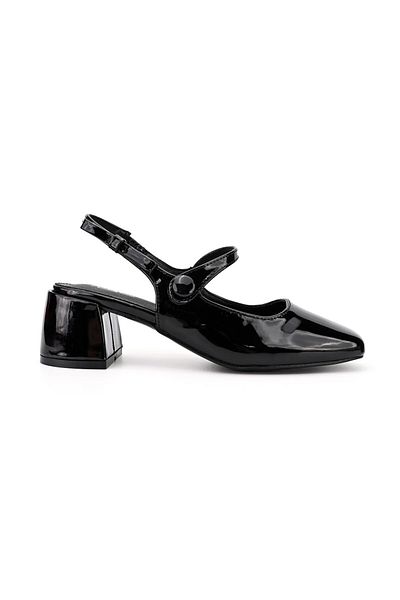 Tmall Women's Casual Shoes, With Thick Heel, Made Of Eco-leather, P1286, Black