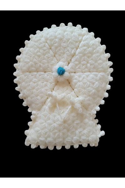 afezba 2-Piece Dowry Bundle Gift Flower Pattern Soft Textured Washcloth