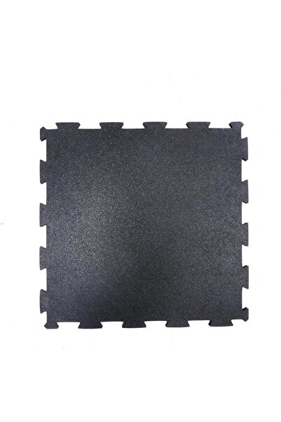 YALLA HomeGym 10MM Black Rubber Heavy-Duty Floor Exercise Mat , Interlocking ...
