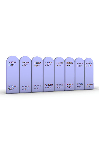 DUKDUK STORE DEKORATİF DÖŞEMELİ YATAK BAŞLIĞI, 160CM-8 PARÇA PANEL