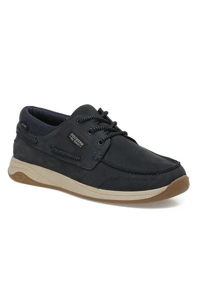 Dockers 238588   40/45 Men's Genuine Nubuck Leather Thick Sole Daily Lace-Up Navigator Shoes