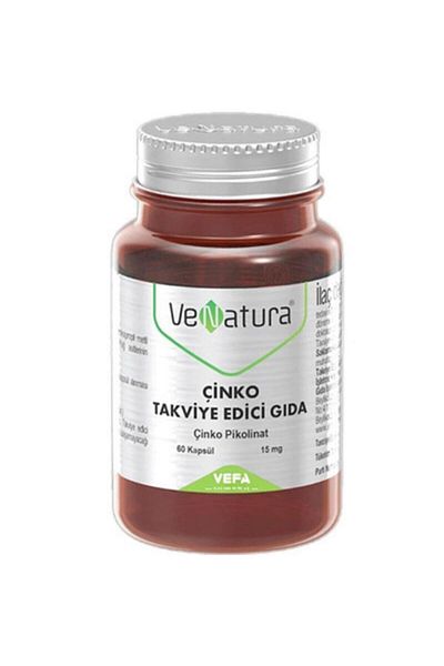 VeNatura Zinc 15 Mg 60 Capsules