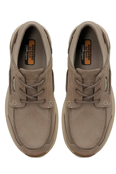 Dockers 238588 40/45 Erkek Hakiki Nubuk Deri Kalın Tabanlı Günlük Bağcıklı Navigator Ayakkabı