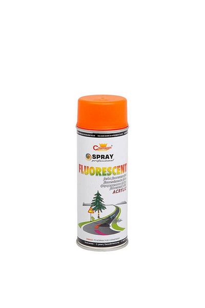 Avex Fluorescent Spray Paint 400ml Orange Champion Color