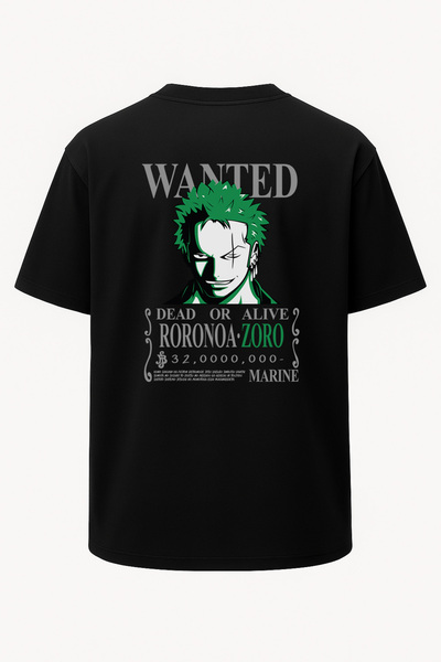 nirvoda تي شيرت كبير الحجم مطبوع للجنسين من قطعة واحدة رورونوا زورو