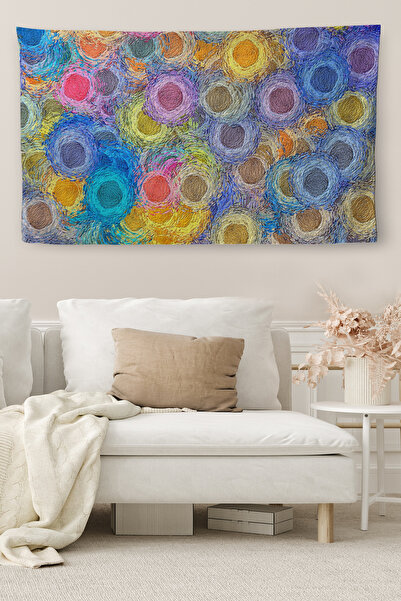 Lasirius Pânză de perete Pictură în ulei abstractă Aspect Tapiserie de perete...