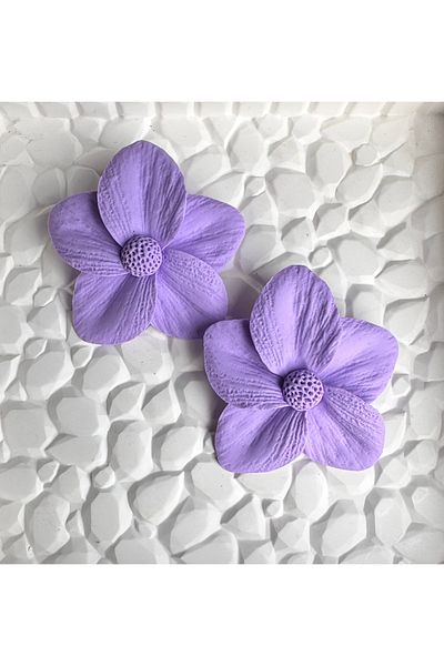 ACCESSORY Lilac Flower Earrings