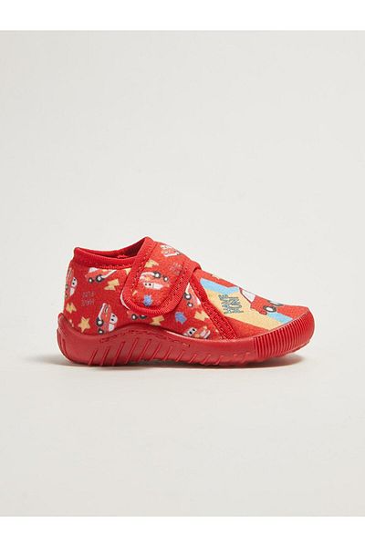 LC Waikiki Printed Velcro Boys' Slippers (W1)