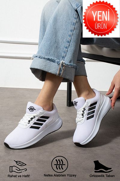 STOCON Women's Sports Shoes Unisex Breathable Flexible Quality Orthopedic Sole Casual Shoes Sneaker Stc1104